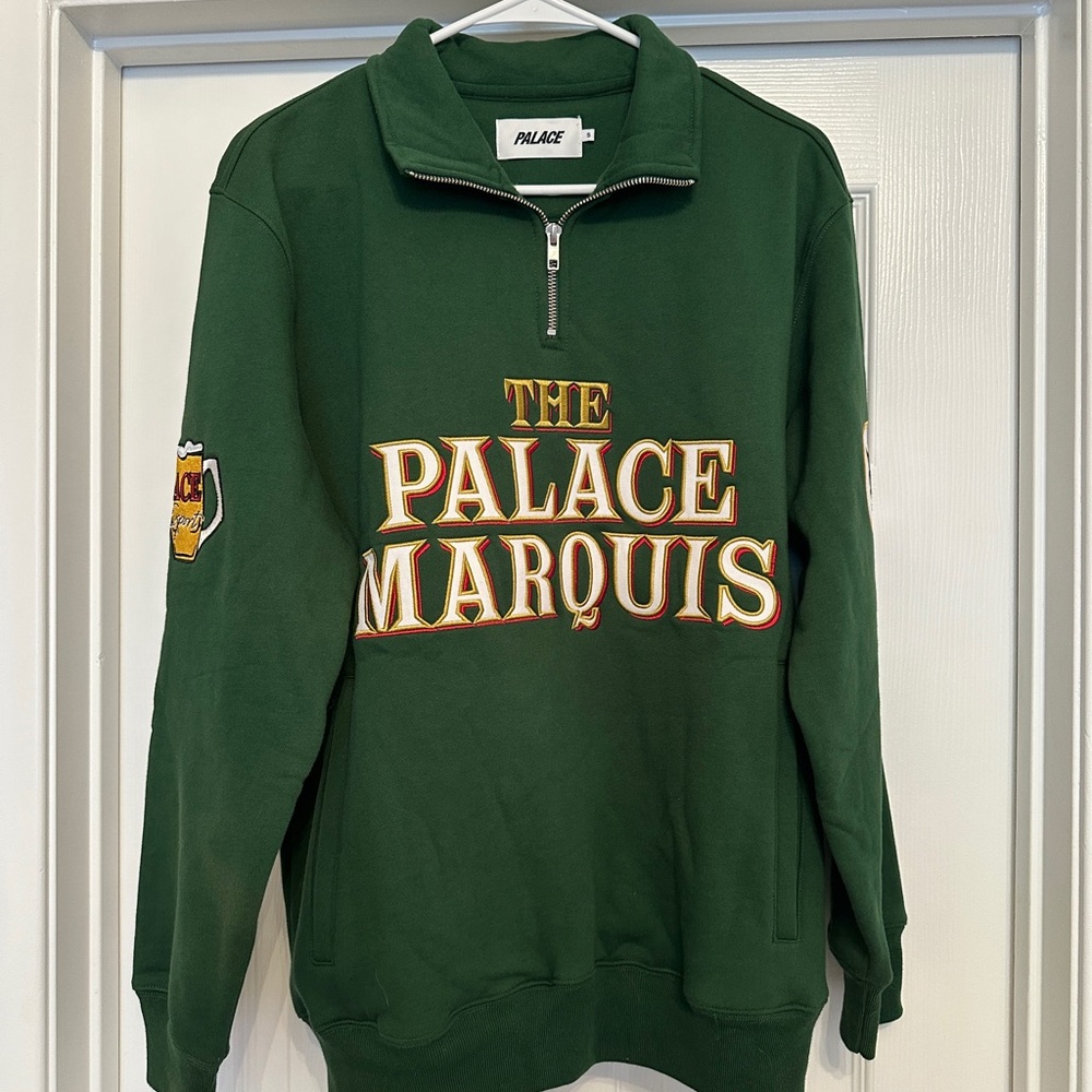 Palace Pub Grub Funnel Neck Quarter Zip